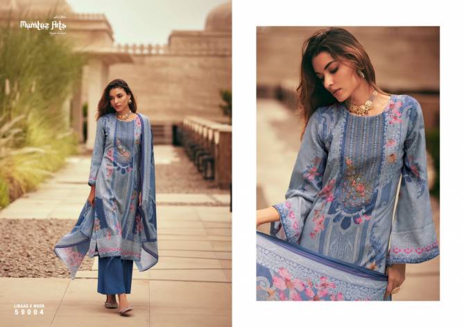 Libas e noor By Mumtaz Arts Viscose Pushmina Dress Material Catalog